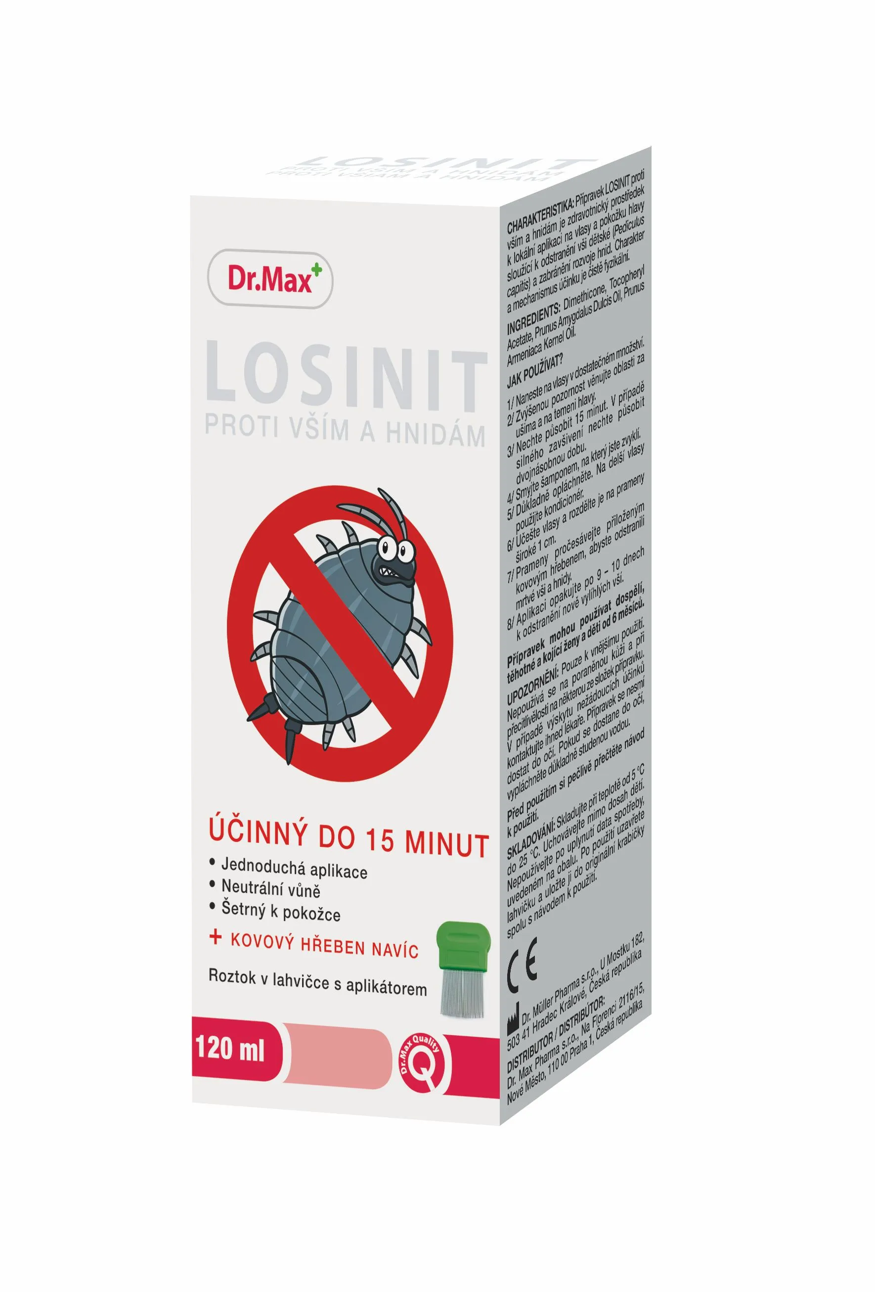 Dr. Max Losinit proti vším a hnidám 120 ml