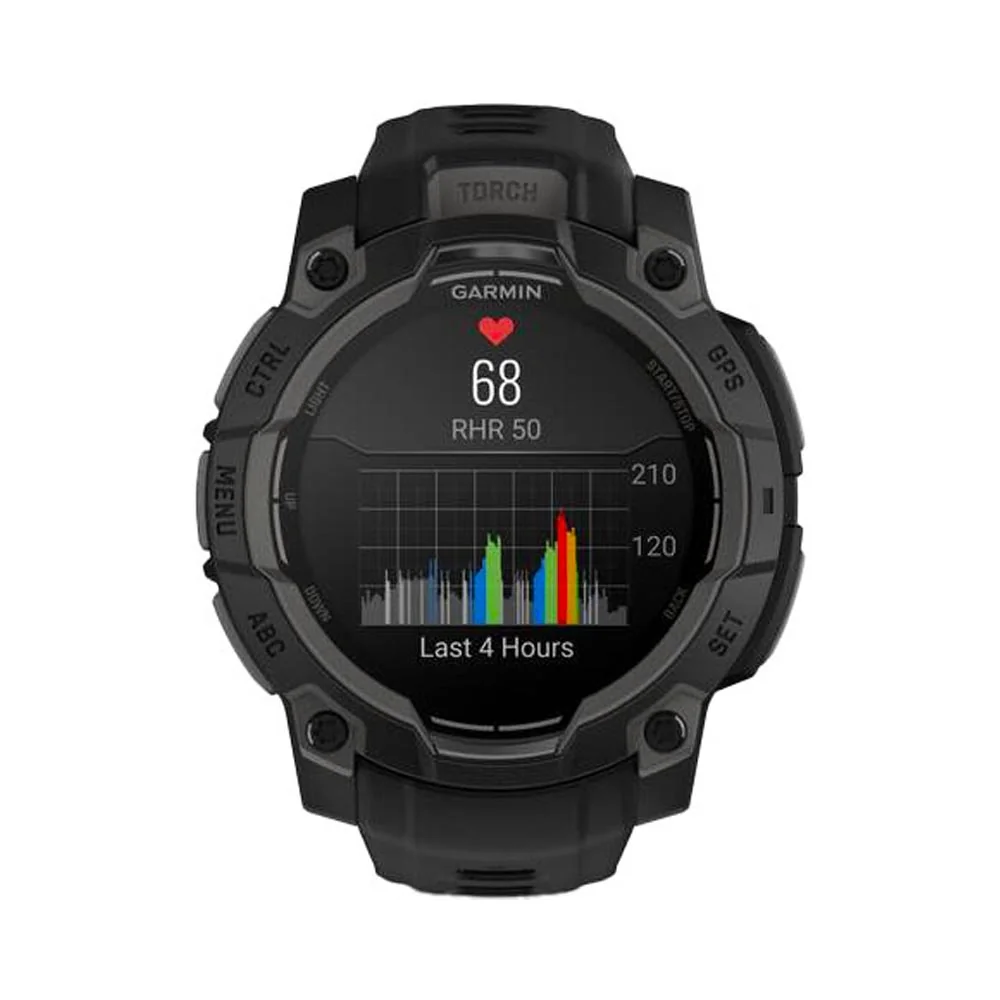 Garmin Instinct 3 Amoled 45 mm chytré hodinky Black