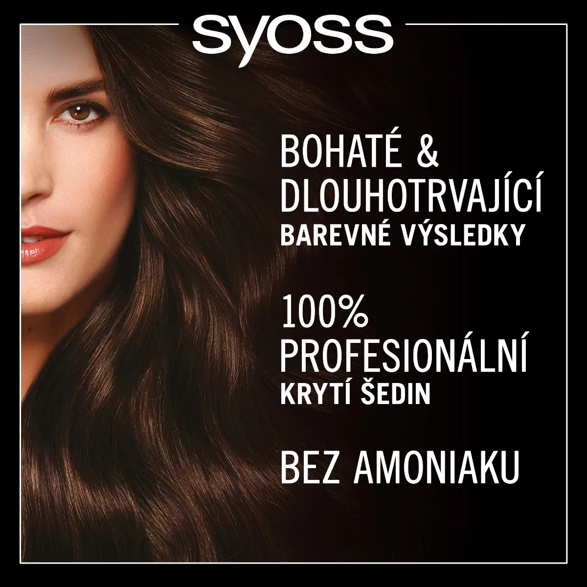 Syoss Oleo Intense Barva na vlasy 4-86 čokoládově hnědá 50 ml