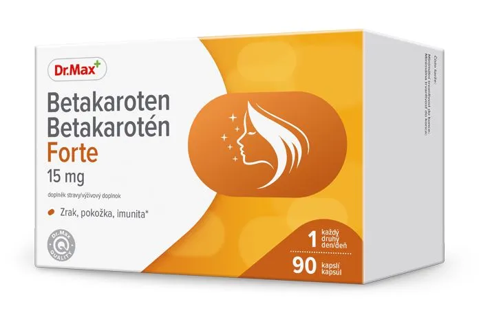 Dr. Max Betakaroten Forte 15 mg 90 kapslí