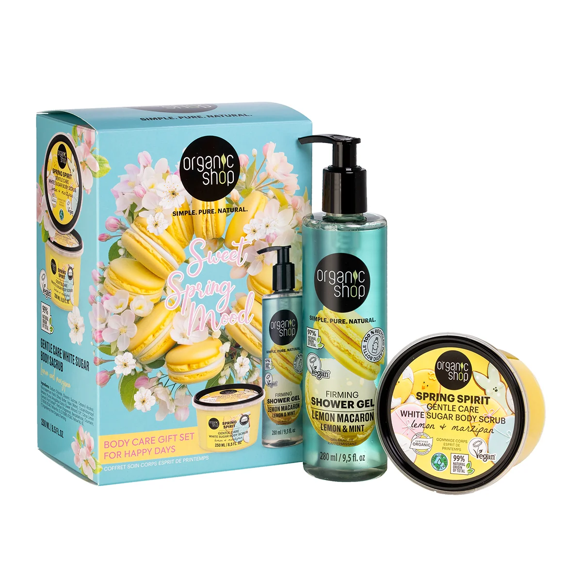Organic Shop Sweet Spring Mood Body Care set 2 ks