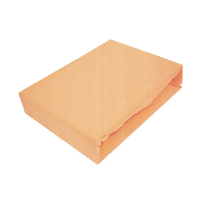 EcoMatrace Jersey prostěradlo Exclusive broskev 90x200 cm