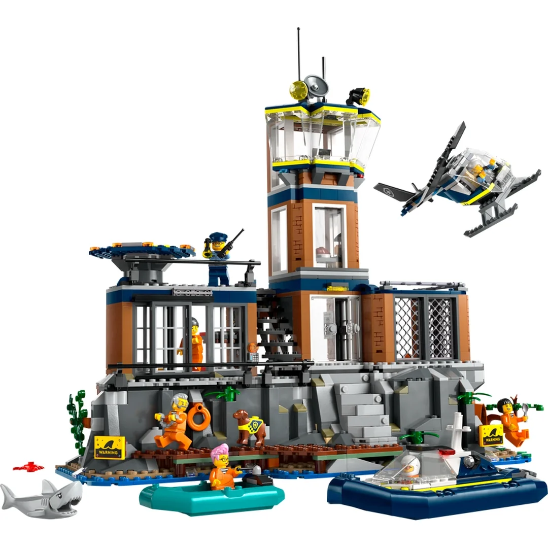 LEGO® City 60419 Policie a vězení na ostrově