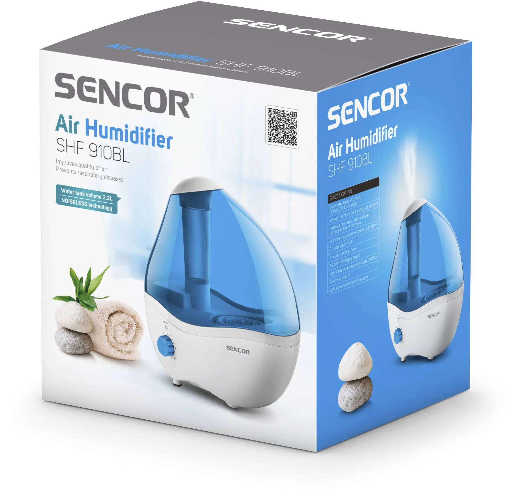 SENCOR SHF 910BL zvlhčovač vzduchu 