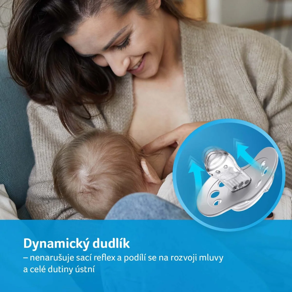 LOVI Dudlík silikonový dynamický I LOVE 3-6m 2 ks