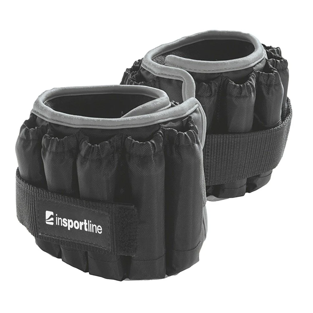 inSPORTline Nastavitelná kotníková závaží Ankler X 2x2,25 kg