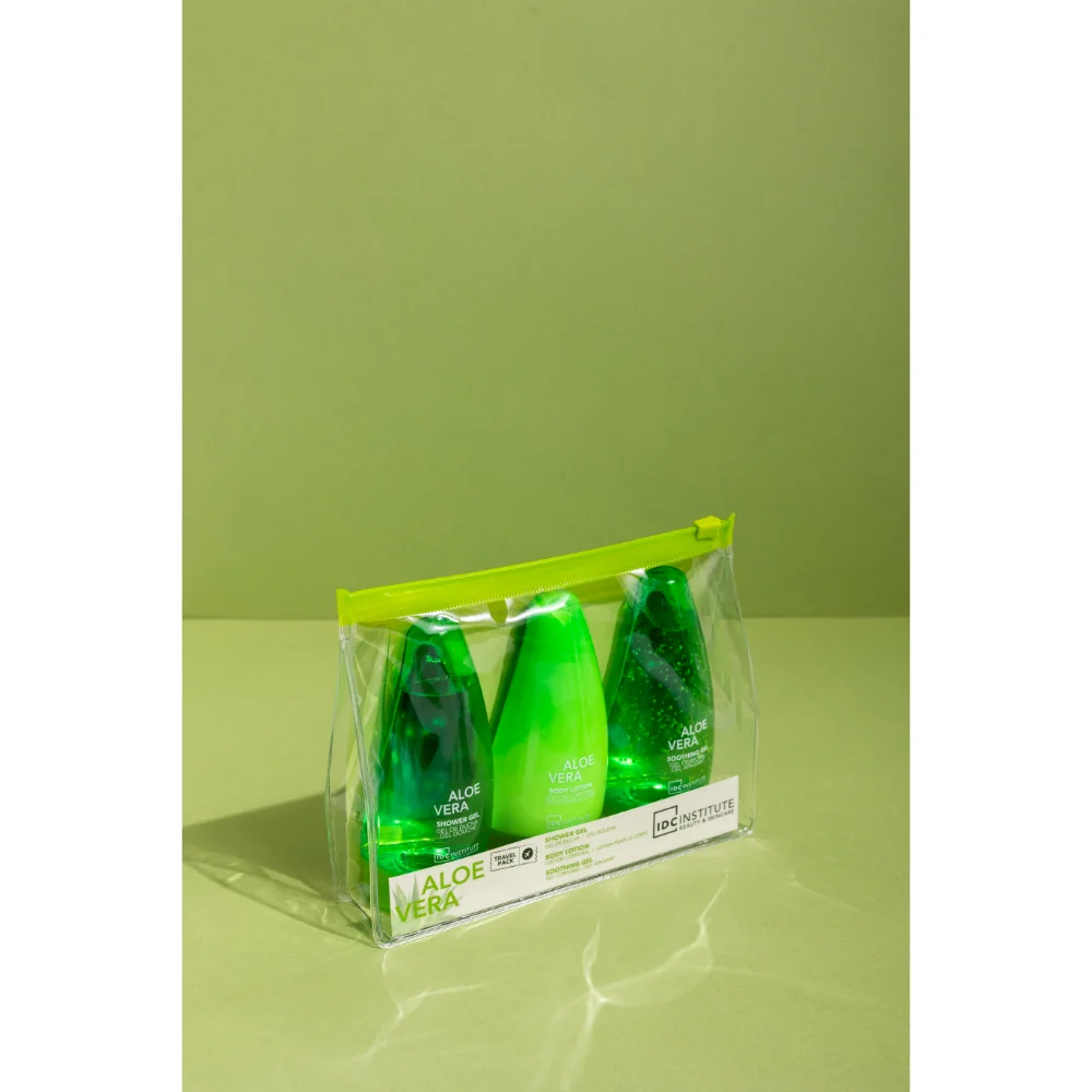 IDC Institute Aloe Vera Cestovní sada 3x80 ml