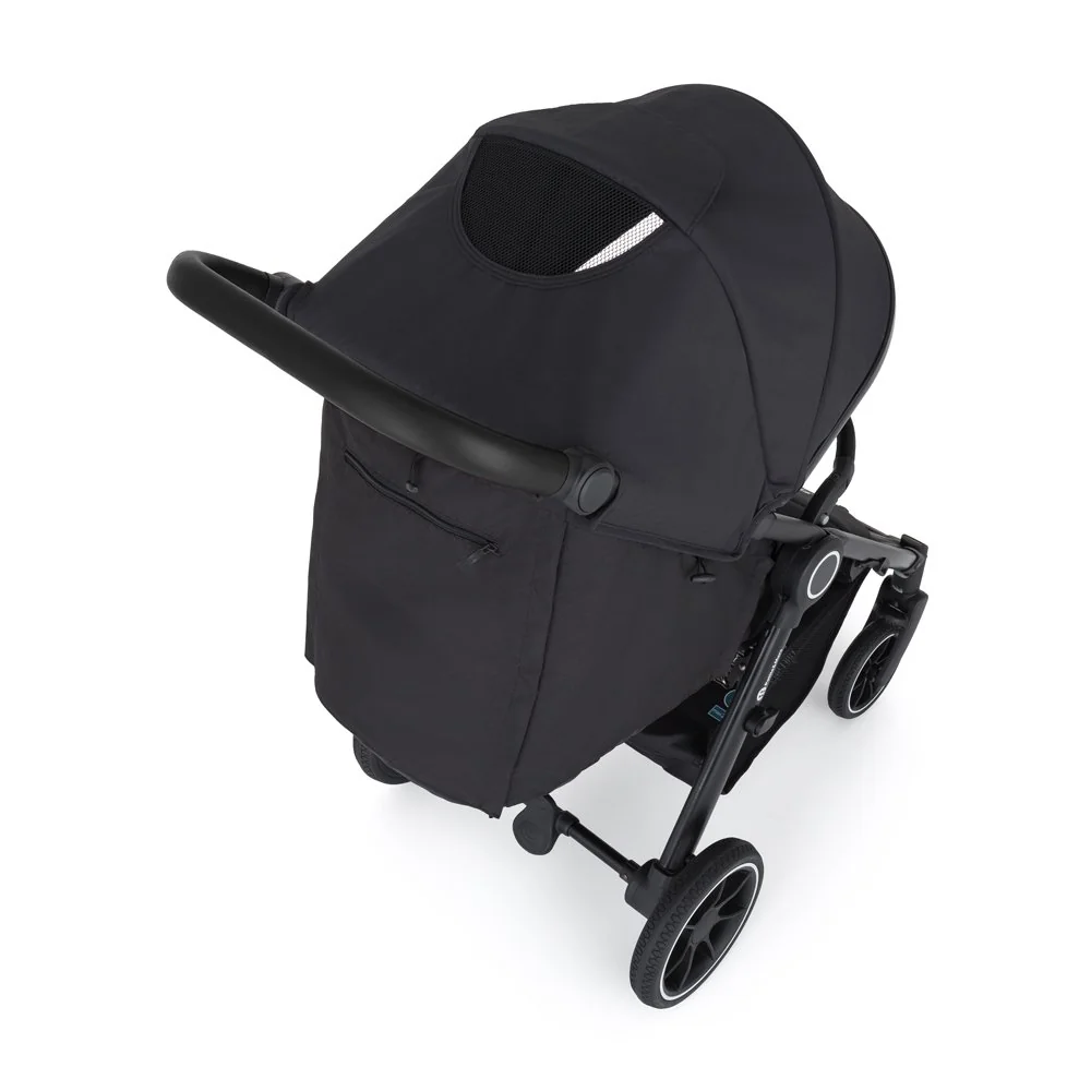 Petite&Mars Kočárek Street+ RWS Black Perfect Black