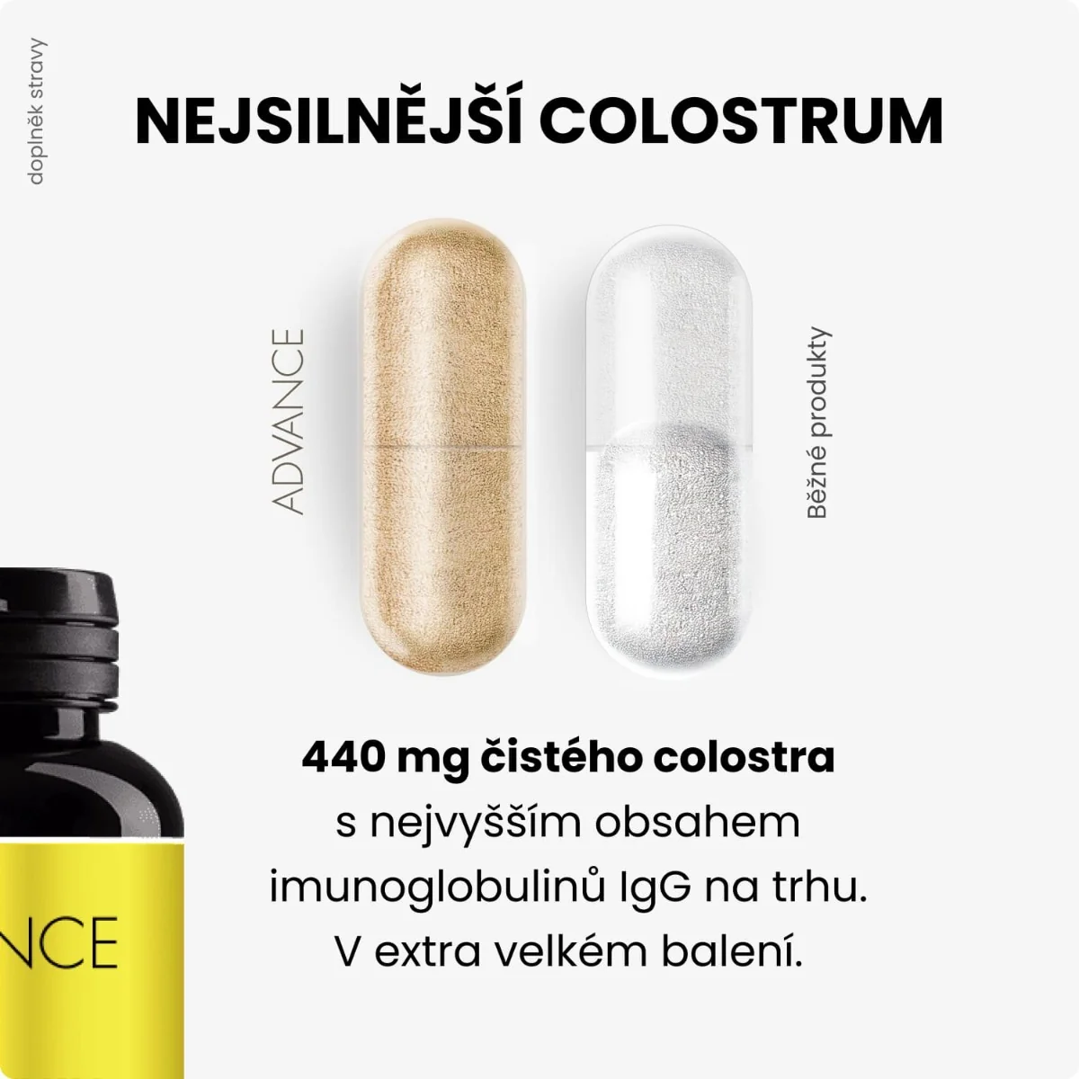 ADVANCE Colostrum 90 kapslí