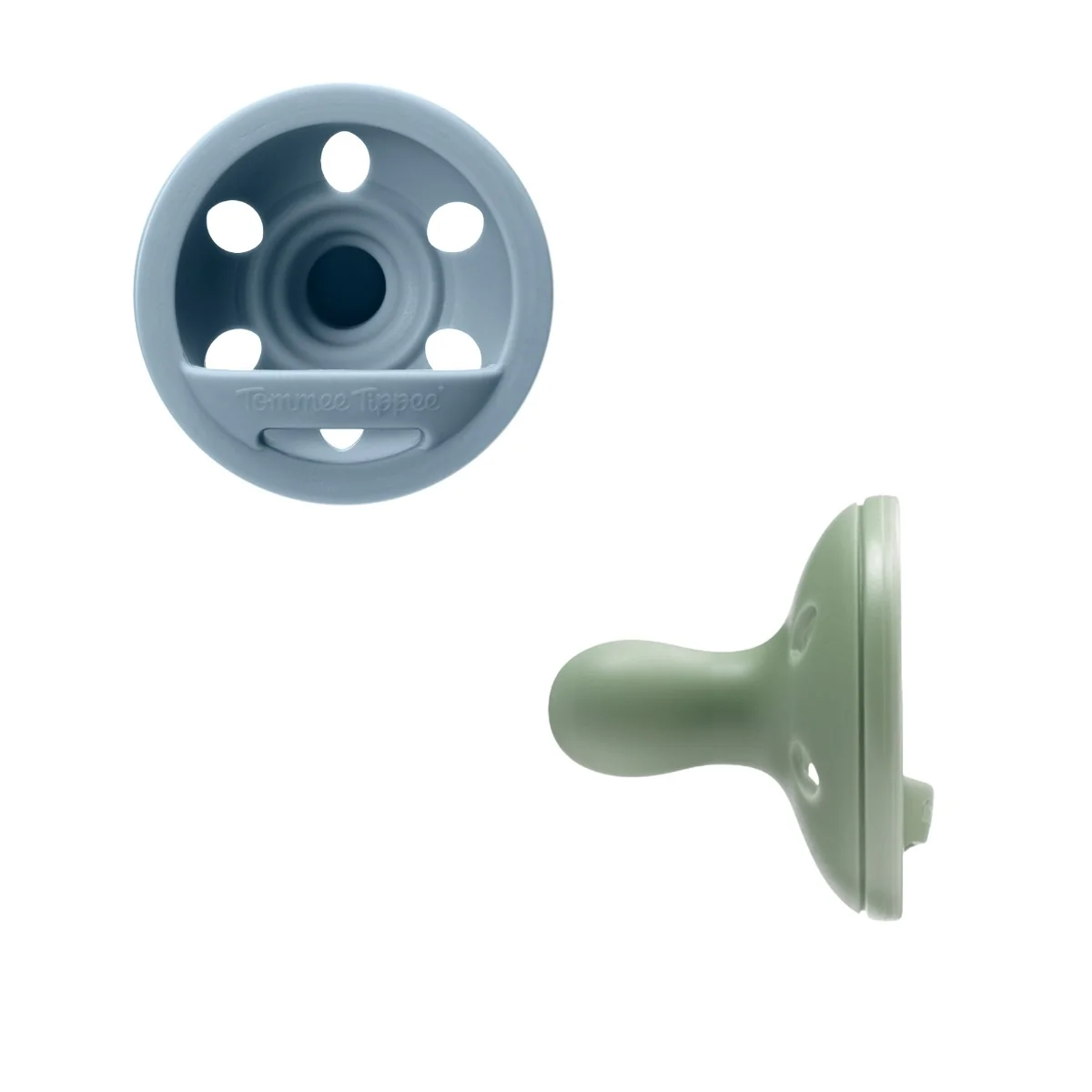 Tommee Tippee Breast-like silikonový dudlík 6-18m, Boy 2 ks modrá