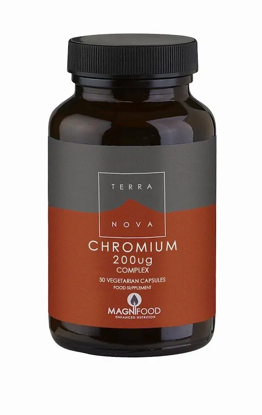 Terranova Chrom 200 mcg Complex 50 kapslí