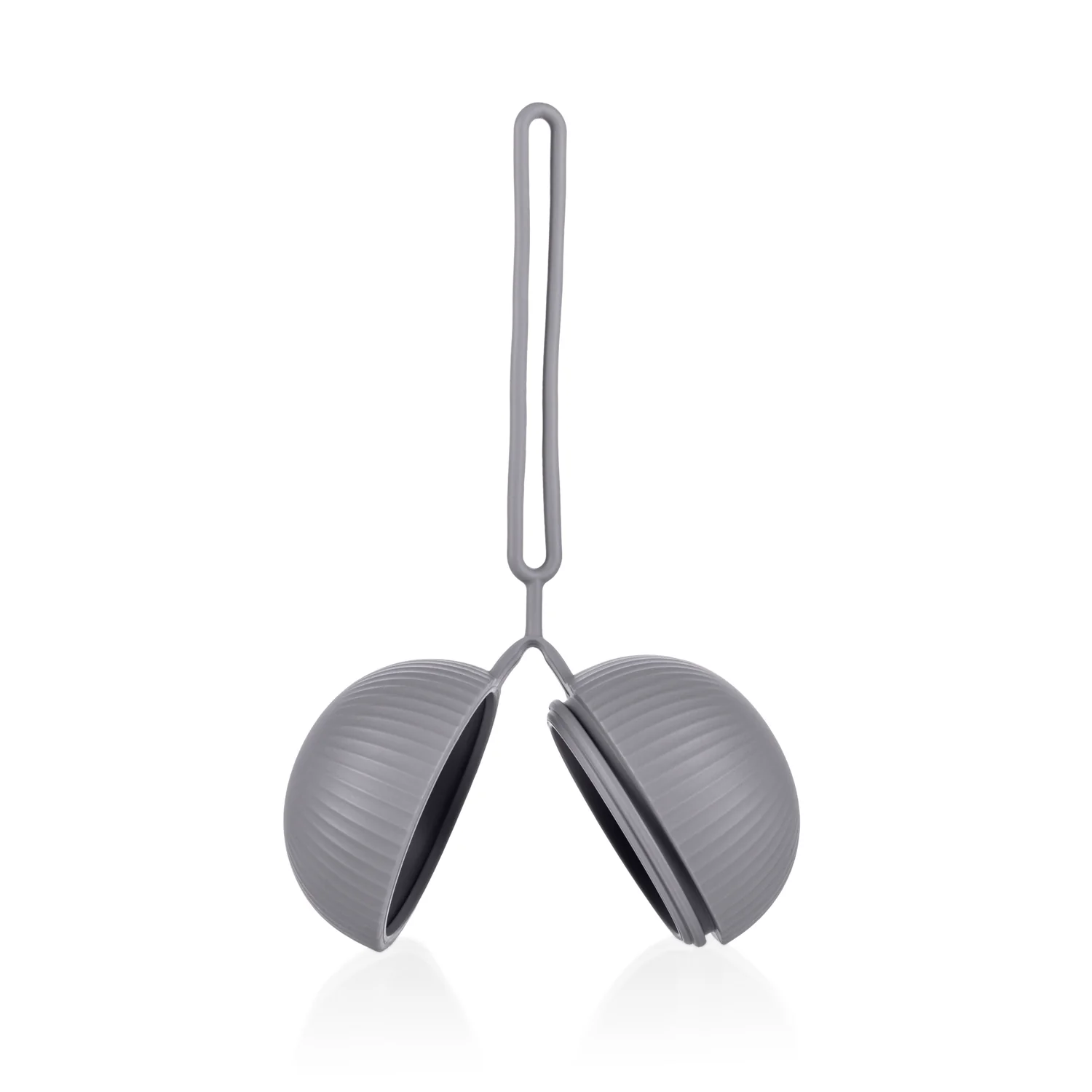 Zopa Silikonové pouzdro na dudlík uzavíratelné, Dove Grey 4