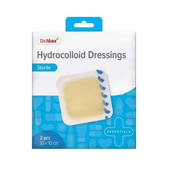 Dr. Max Hydrocolloid Dressings Sterile 10x10 cm 2 ks
