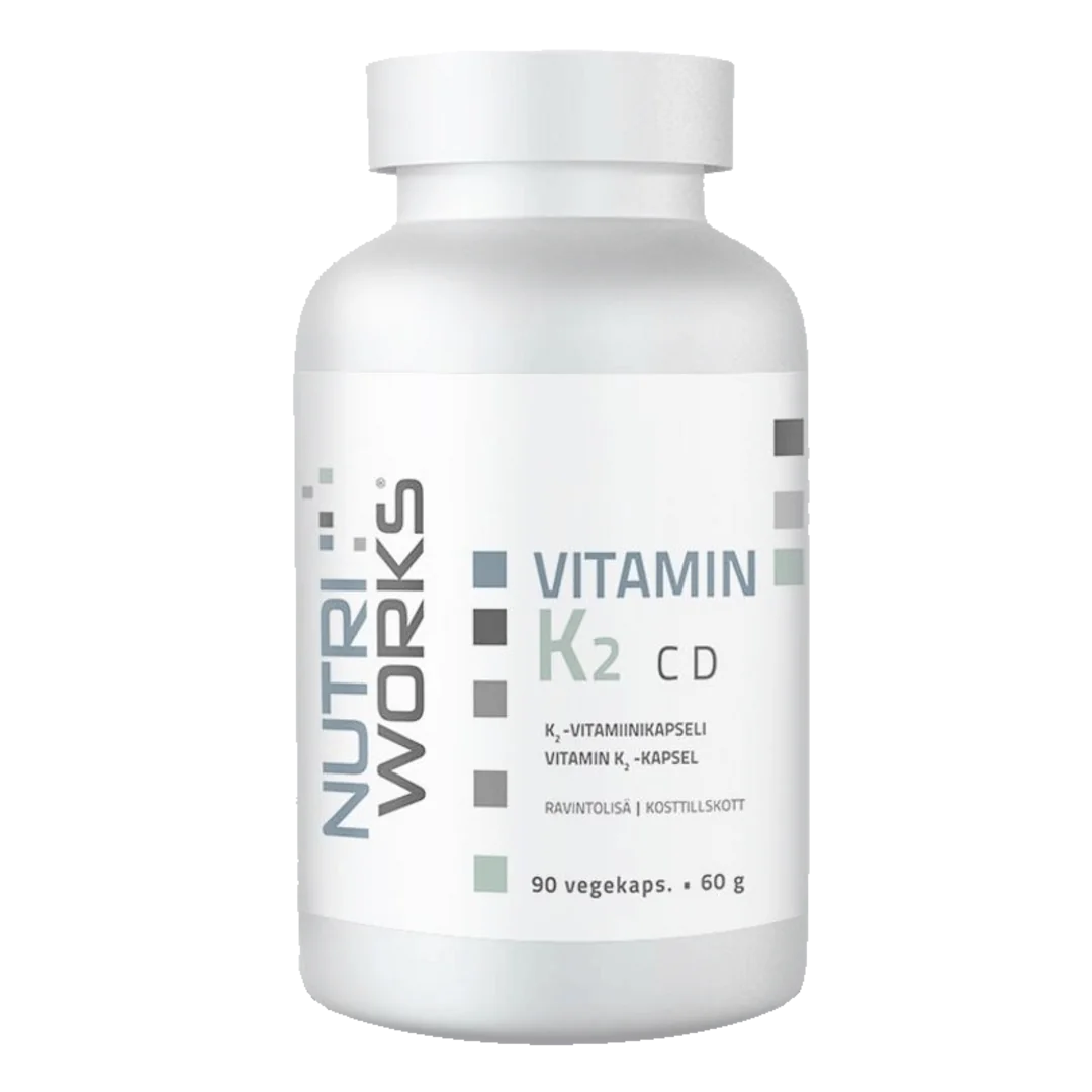 NutriWorks Vitamin K2 C D - 90 kapslí
