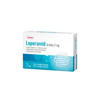 Dr. Max Loperamid 2 mg 20 tobolek