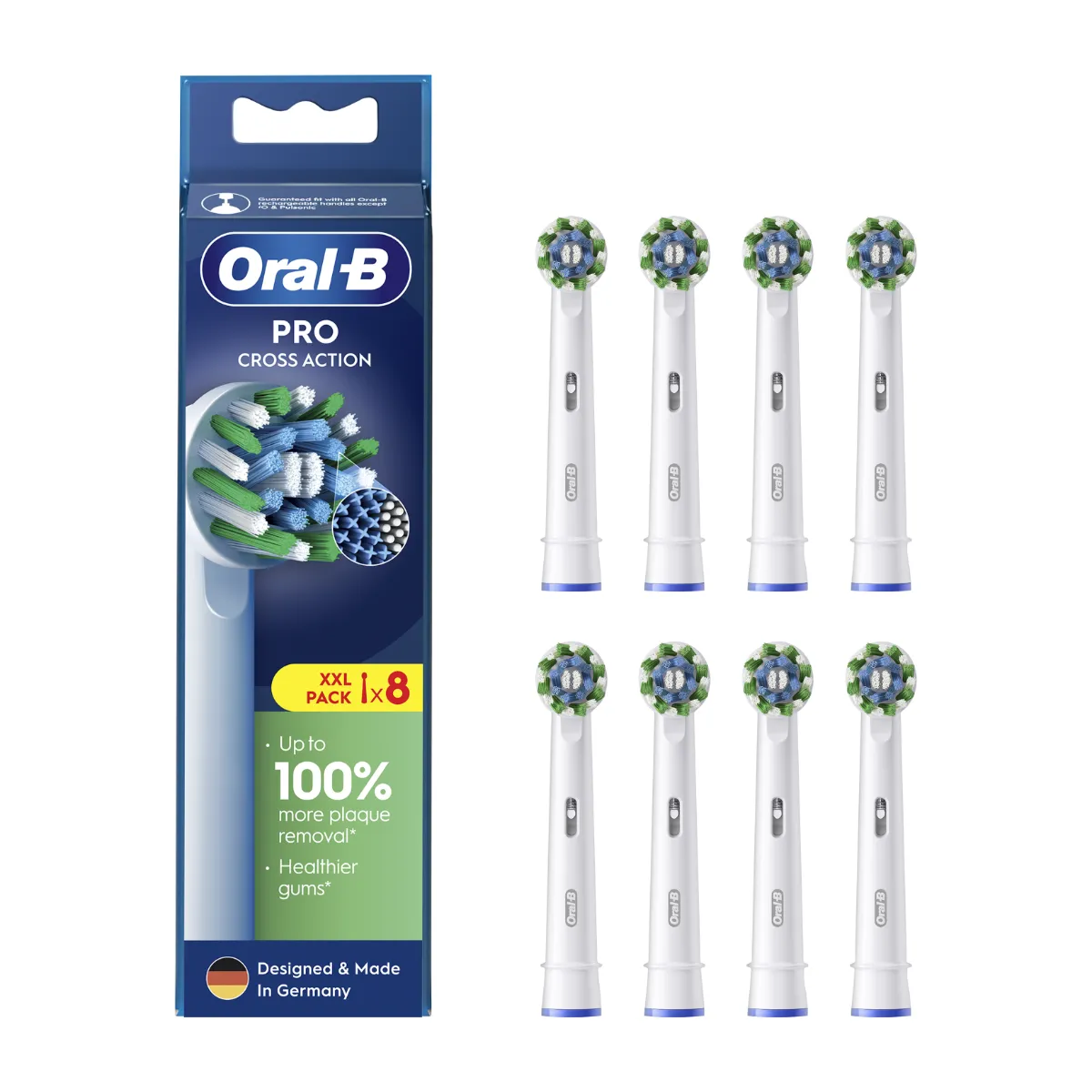 Oral-B EB 50-8 PRO Cross Action náhradní hlavice 8 ks