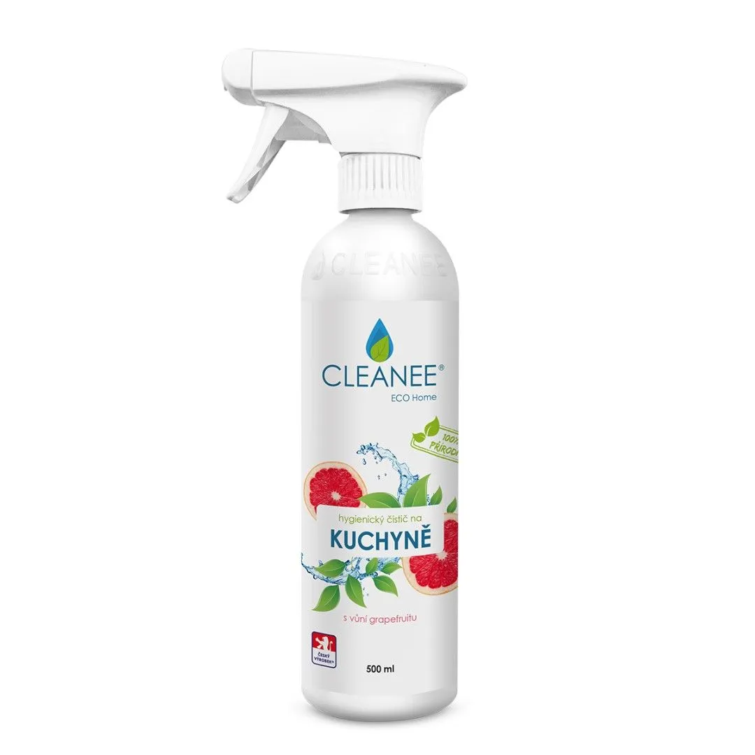 CLEANEE ECO Home Hygienický čistič na kuchyně grapefruit 500 ml