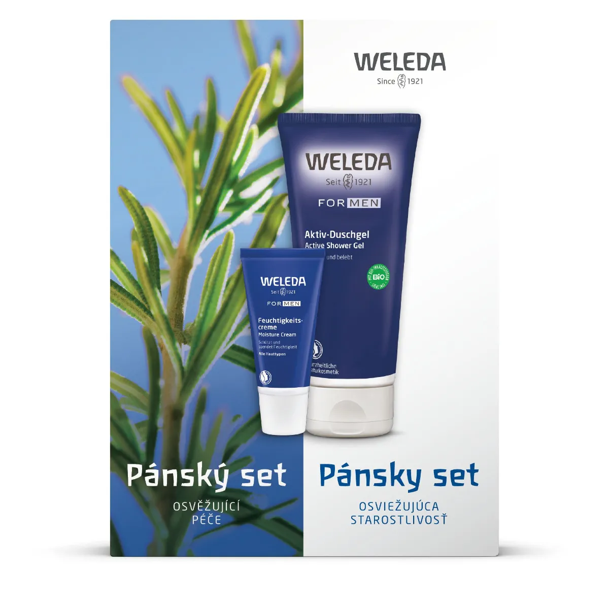 Weleda Men Pánský osvěžující set dárkový set