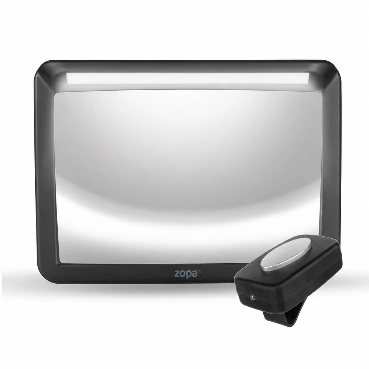 Zopa Zrcátko s LED osvětlením DELUXE, Black