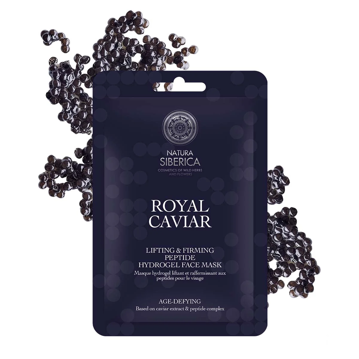 Natura Siberica Royal Caviar Peptidová hydrogelová maska 1 ks