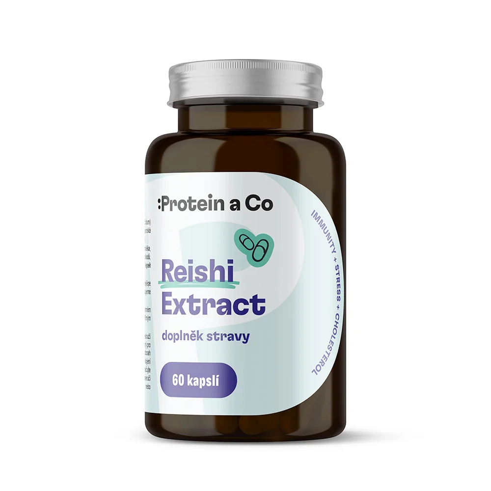 Protein a Co Reishi extrakt – 60 kapslí 