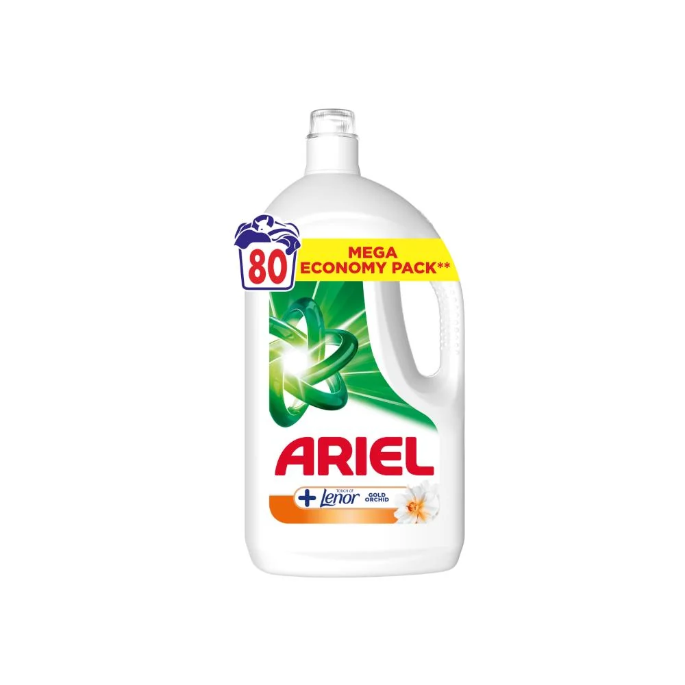 Ariel Touch of Lenor Gold Orchid prací gel 3,6 l 80 praní