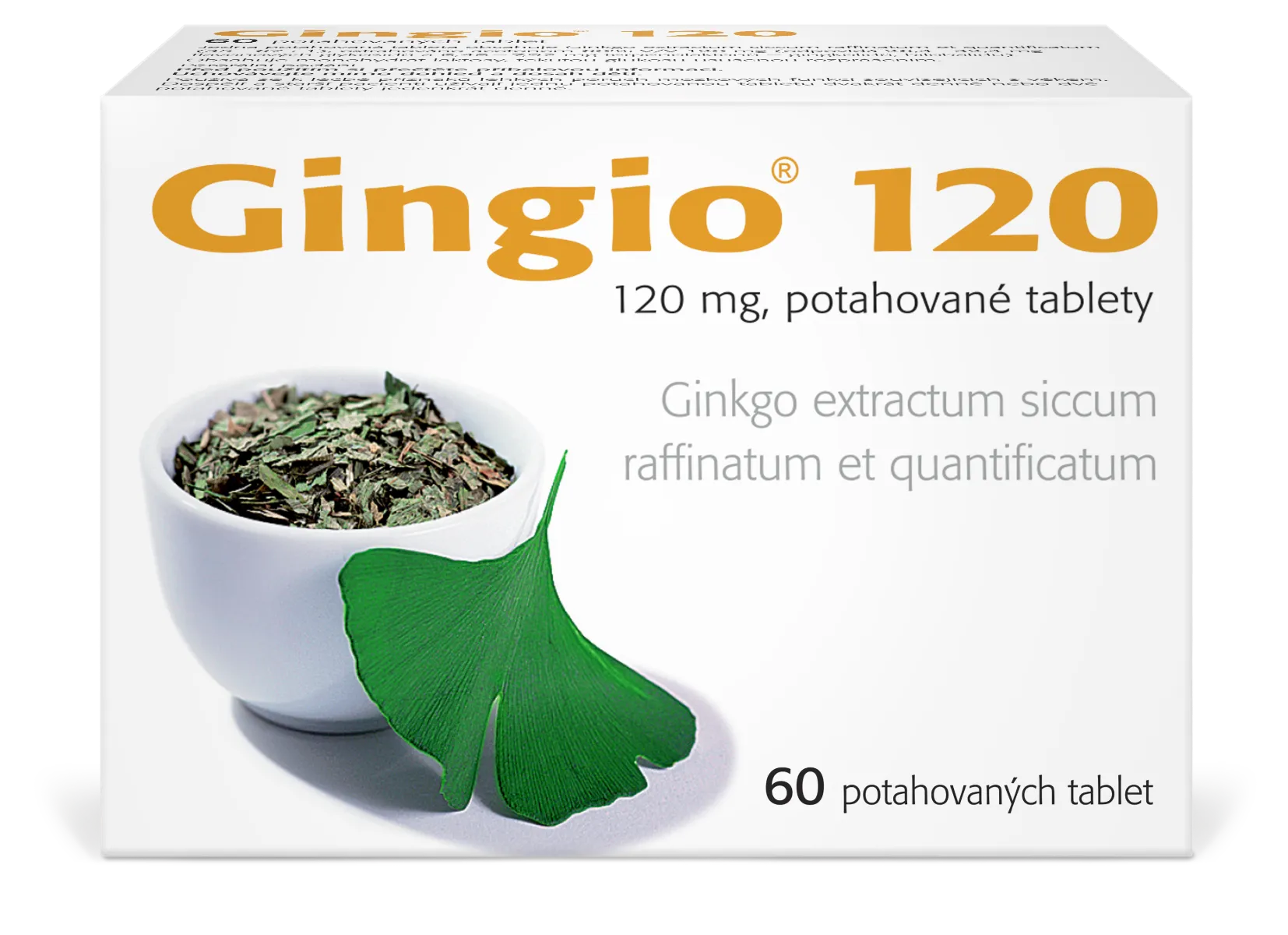 Gingio 120 mg 60 potahovaných tablet