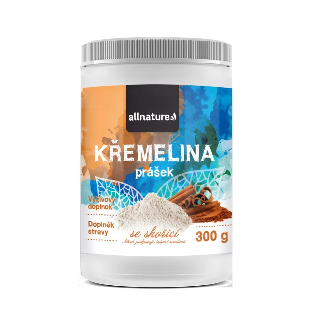 Allnature Křemelina se skořicí prášek 300 g