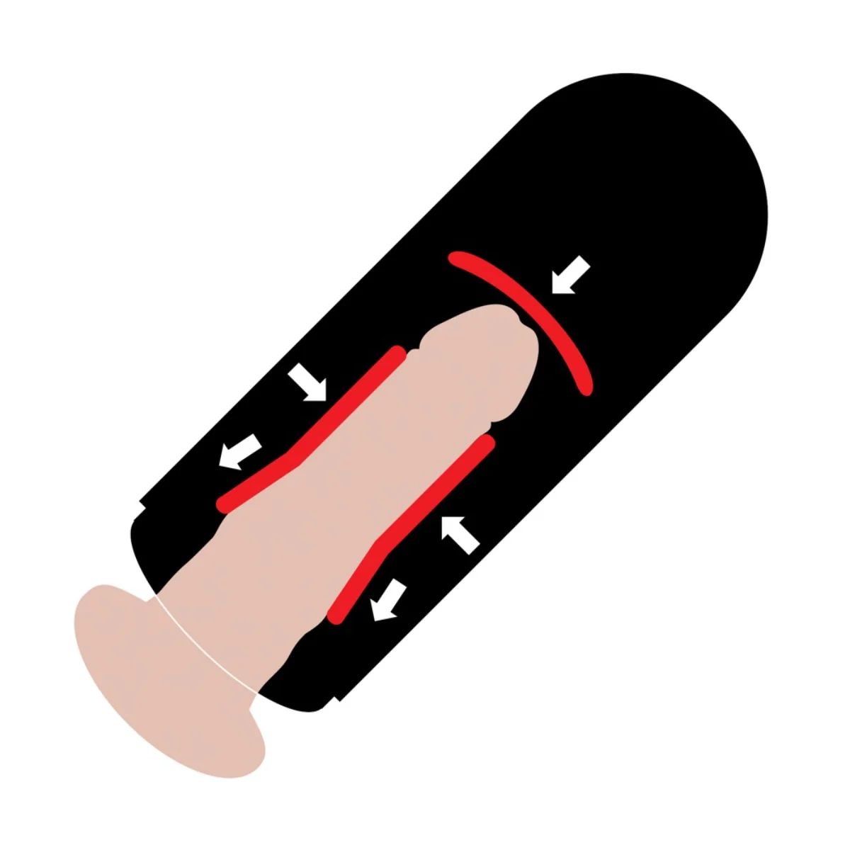 Pipedream Extreme Elite Vibrating Mega Milker Flesh