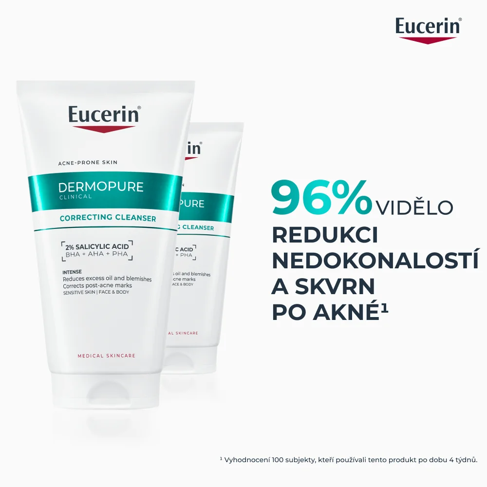 Eucerin DermoPure Clinical Exfoliační čisticí gel 150 ml