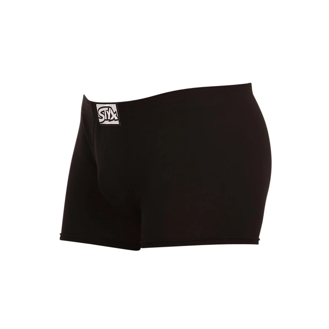 Styx Pánské boxerky klasická guma černé (Q960) L