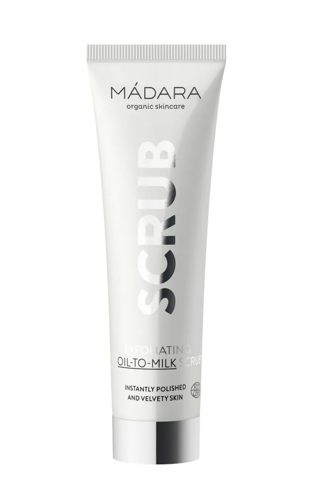 MÁDARA EXFOLIATING OIL-TO-MILK SCRUB hydrofilní olejový peeling 60 ml