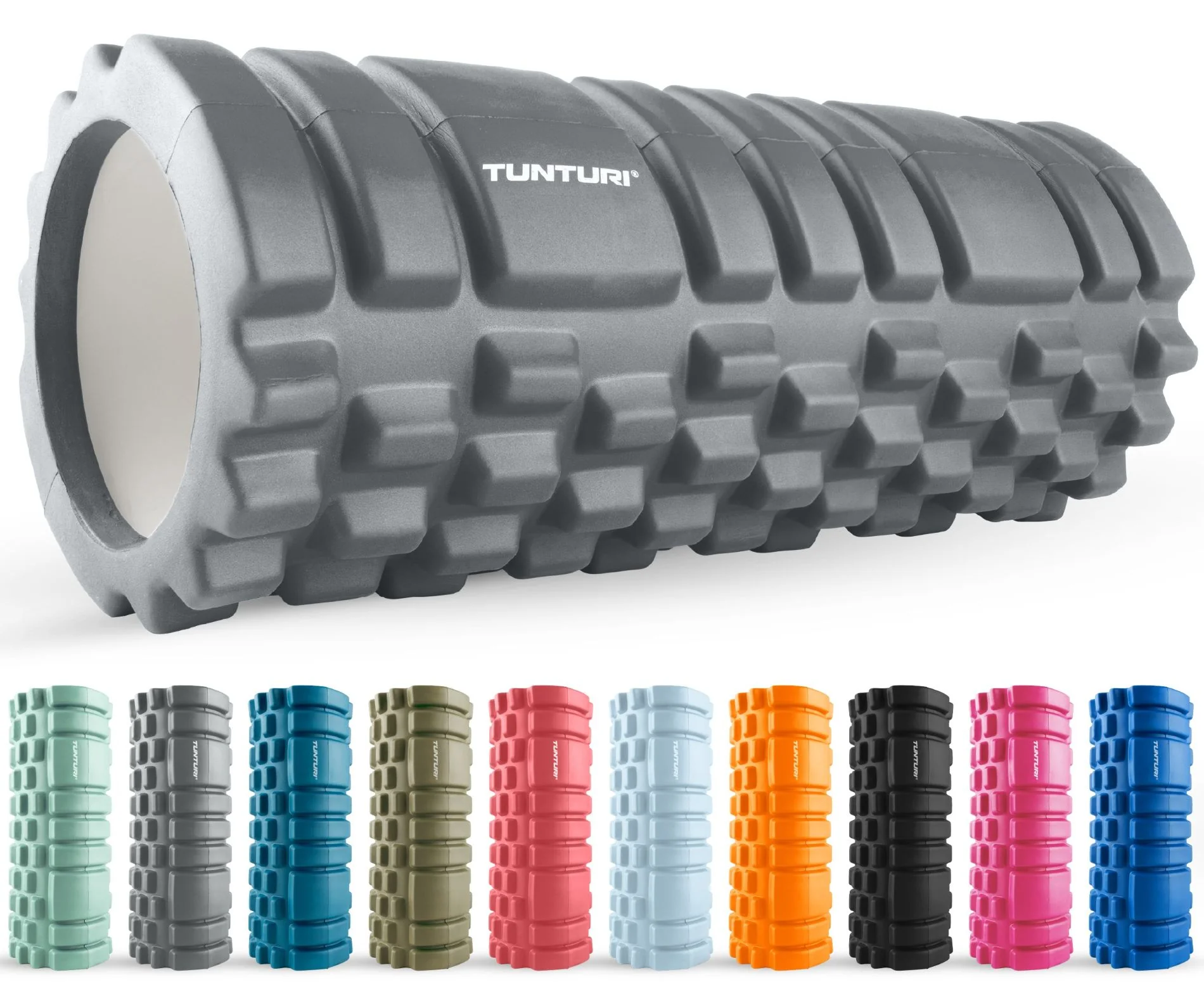 Tunturi Masážní válec Foam Roller 33 cm / 13 cm varianta modrý