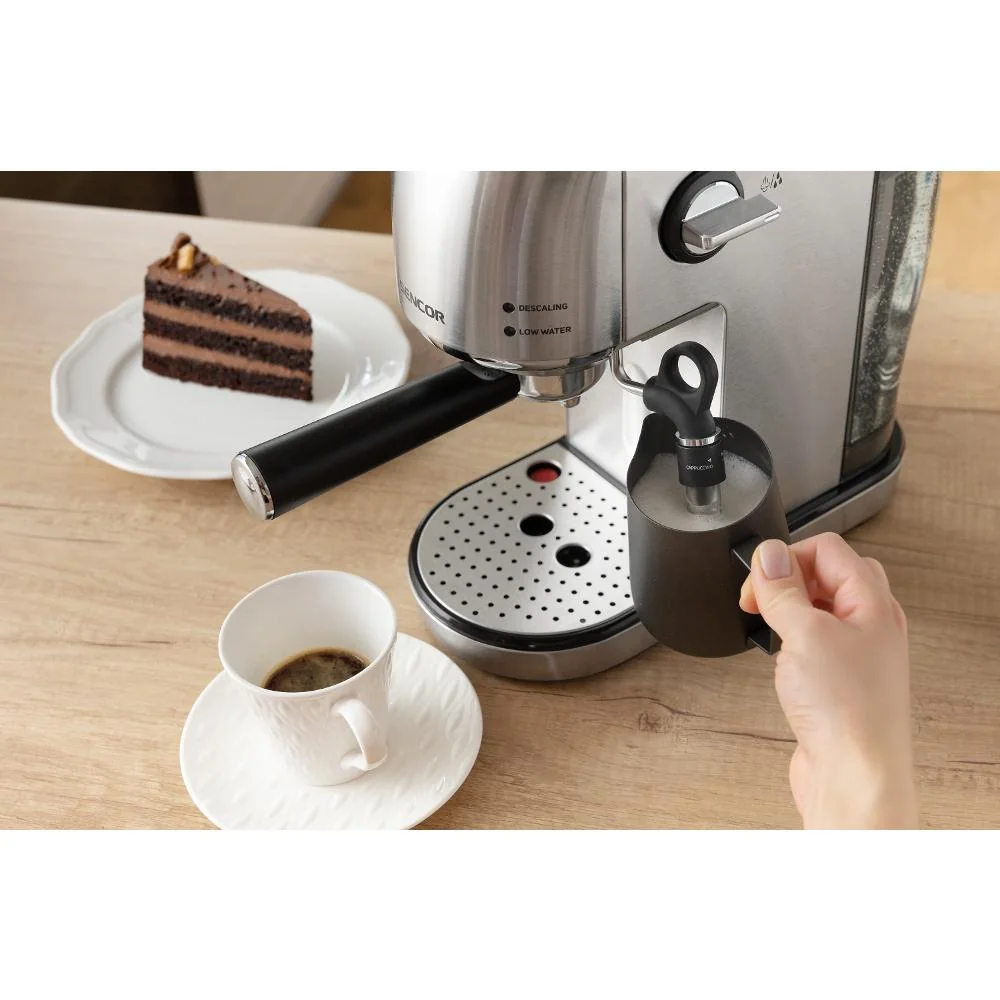 SENCOR SES 4900SS Espresso pákový kávovar stříbrný