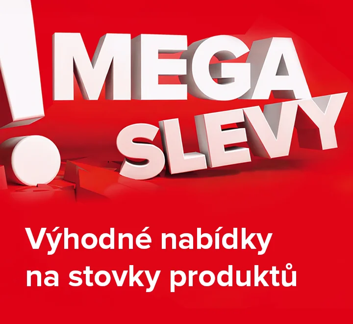 Mega slevy. Výhodné nabídky na stovky produktů Mega slevy. Výhodné nabídky na stovky produktů