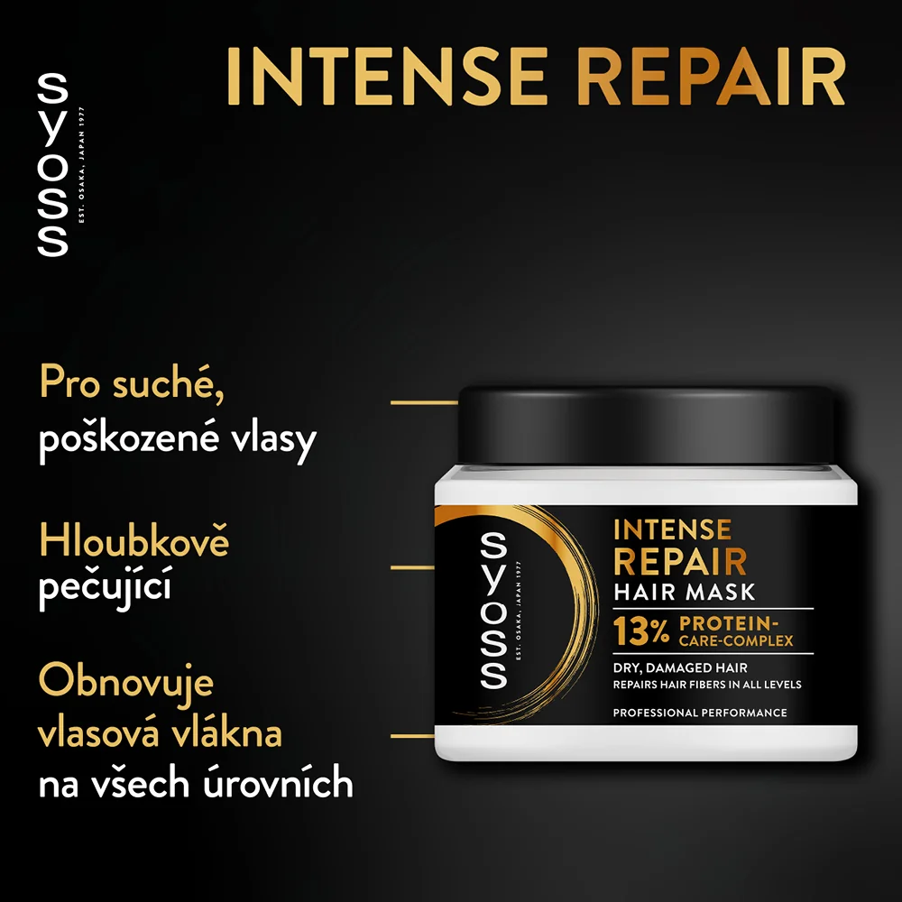 Syoss Intense Repair maska na vlasy 400 ml