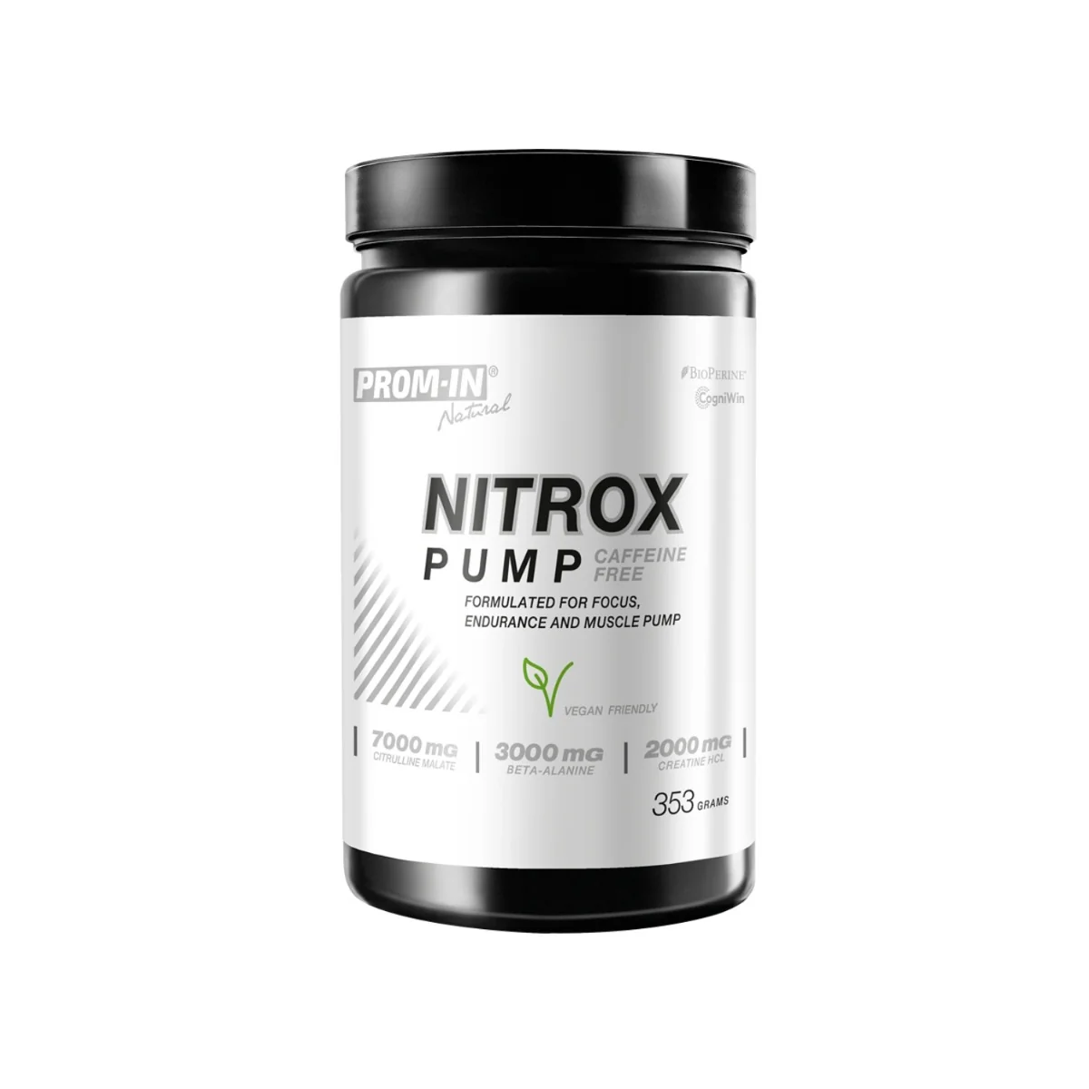 PROM-IN Nitrox Pump Caffeine Free Clean 353 g Marakuja