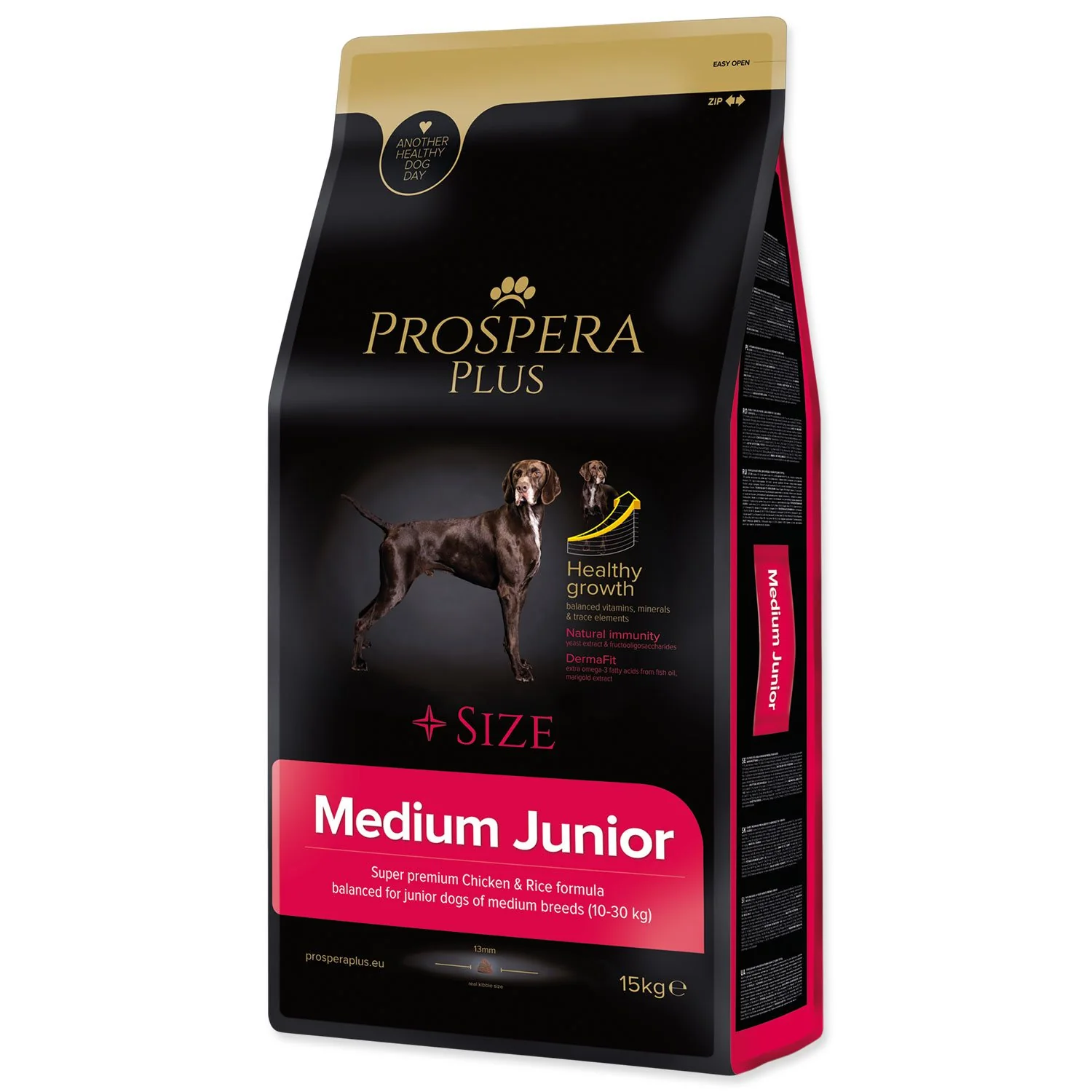 Prospera Krmivo Plus Medium Junior kuře s rýží 15kg
