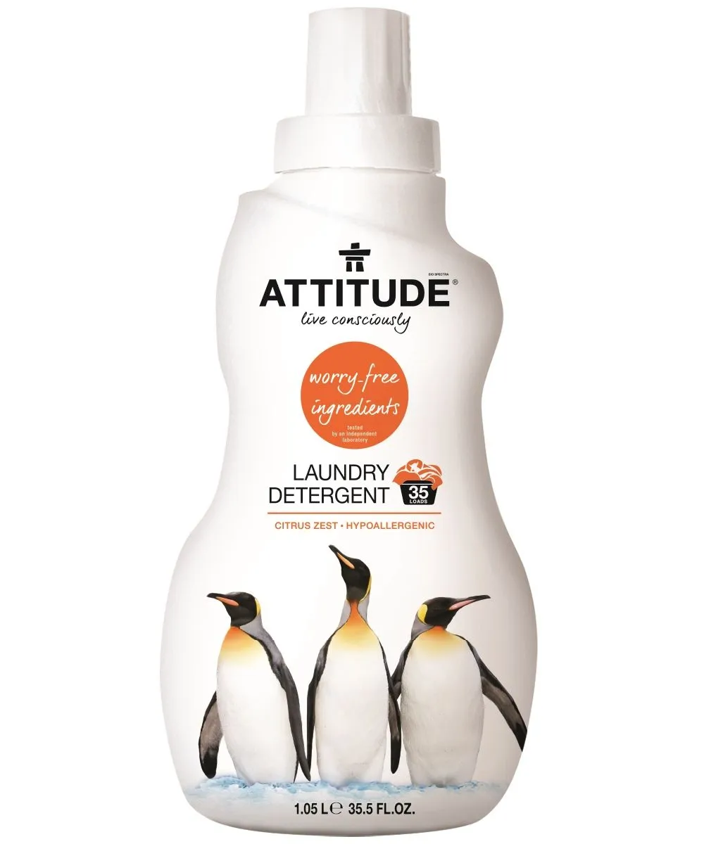 ATTITUDE Prací gel s vůní citronové kůry 1050 ml