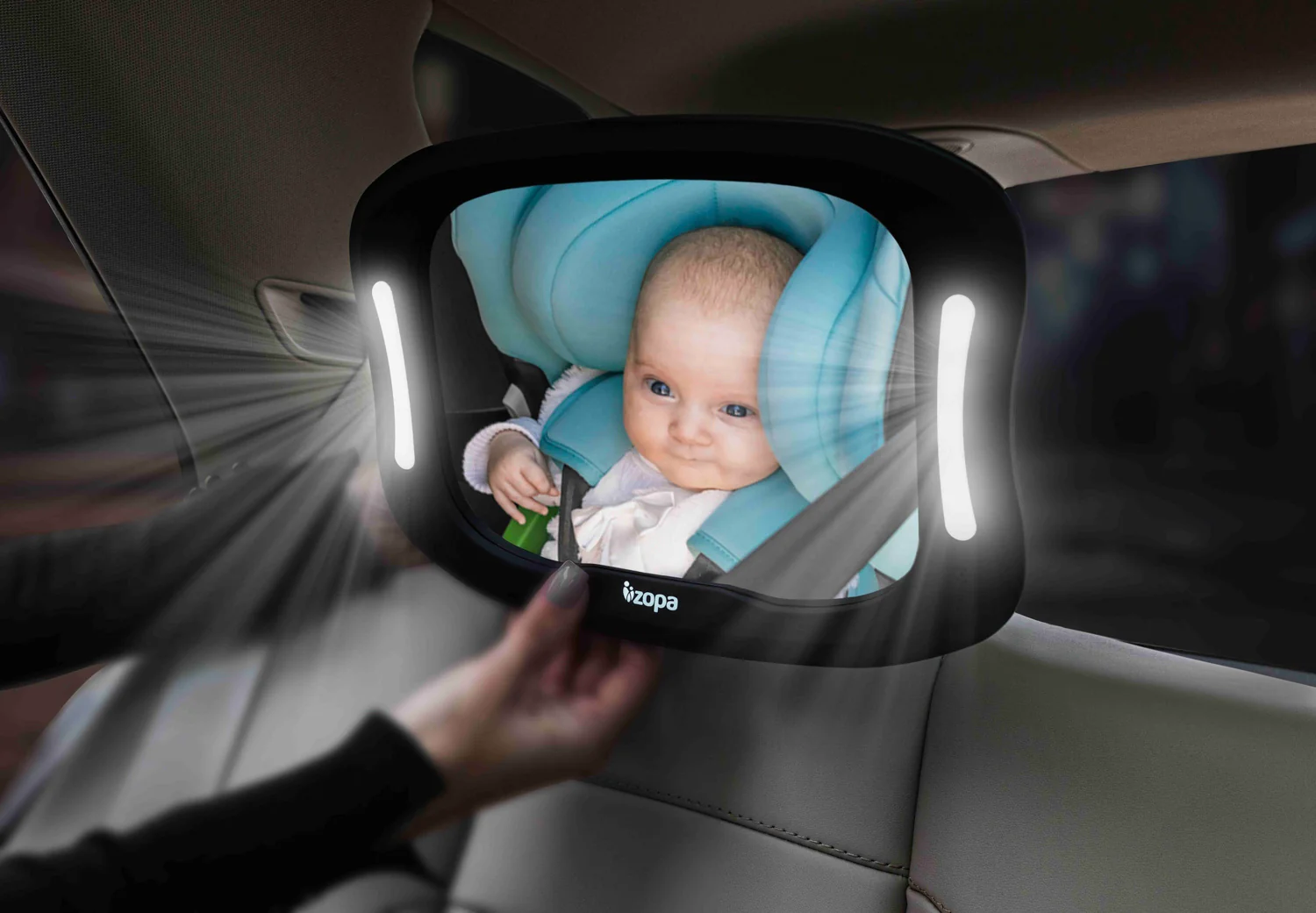 Zopa Zrcátko s LED osvětlením