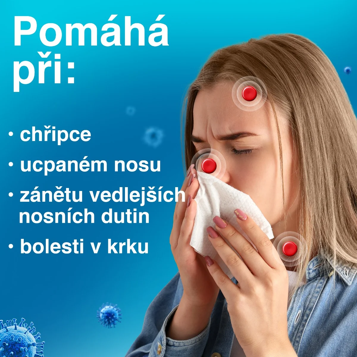 Paralen Grip Horký nápoj echinacea a šípky 12 sáčků