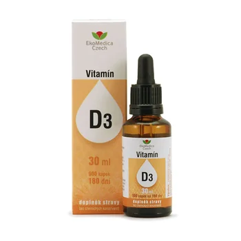 Ekomedica Vitamín D3 kapky 30 ml