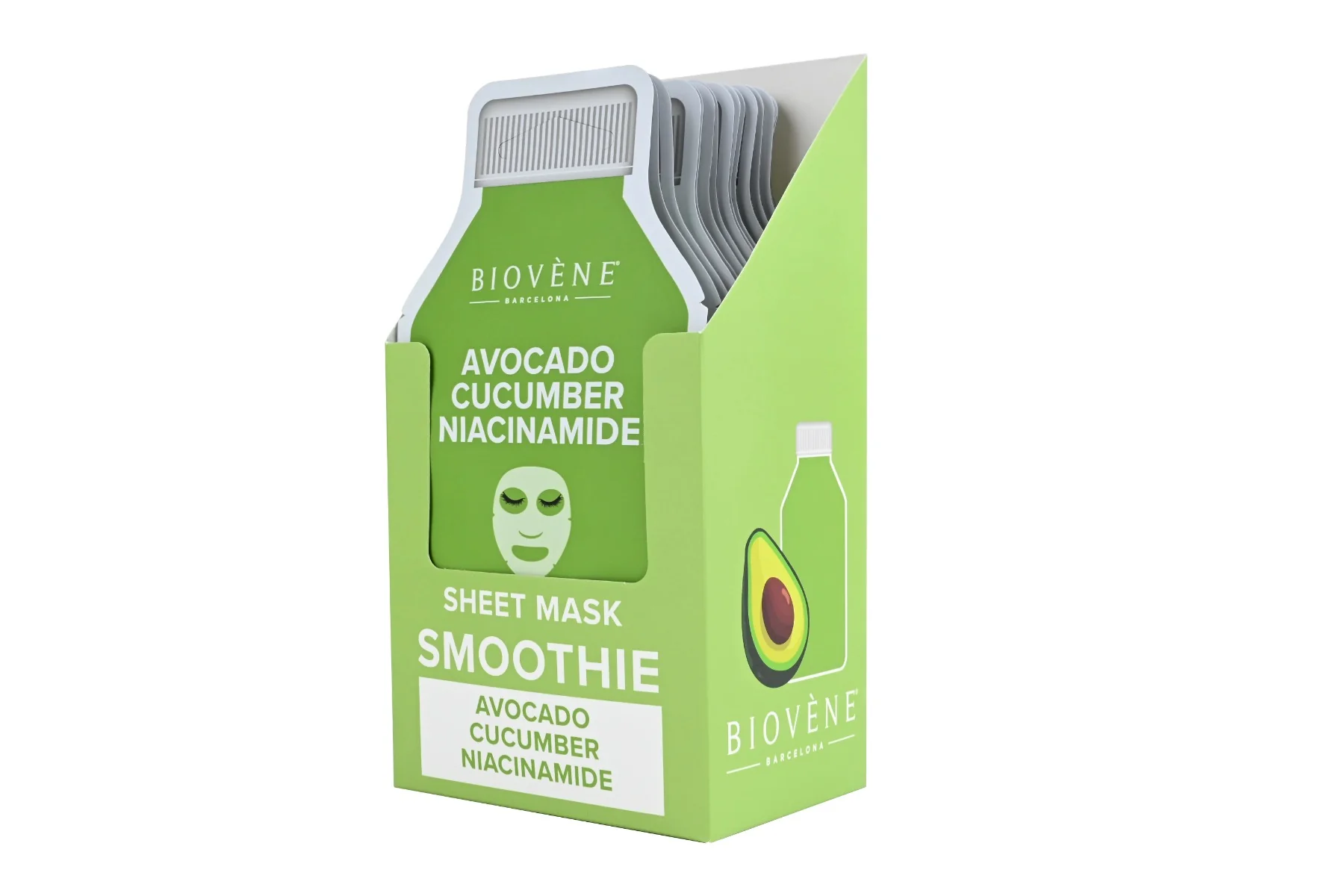 BIOVÉNE Avocado + Niacin Dewy-Moist plátýnková maska 25 ml