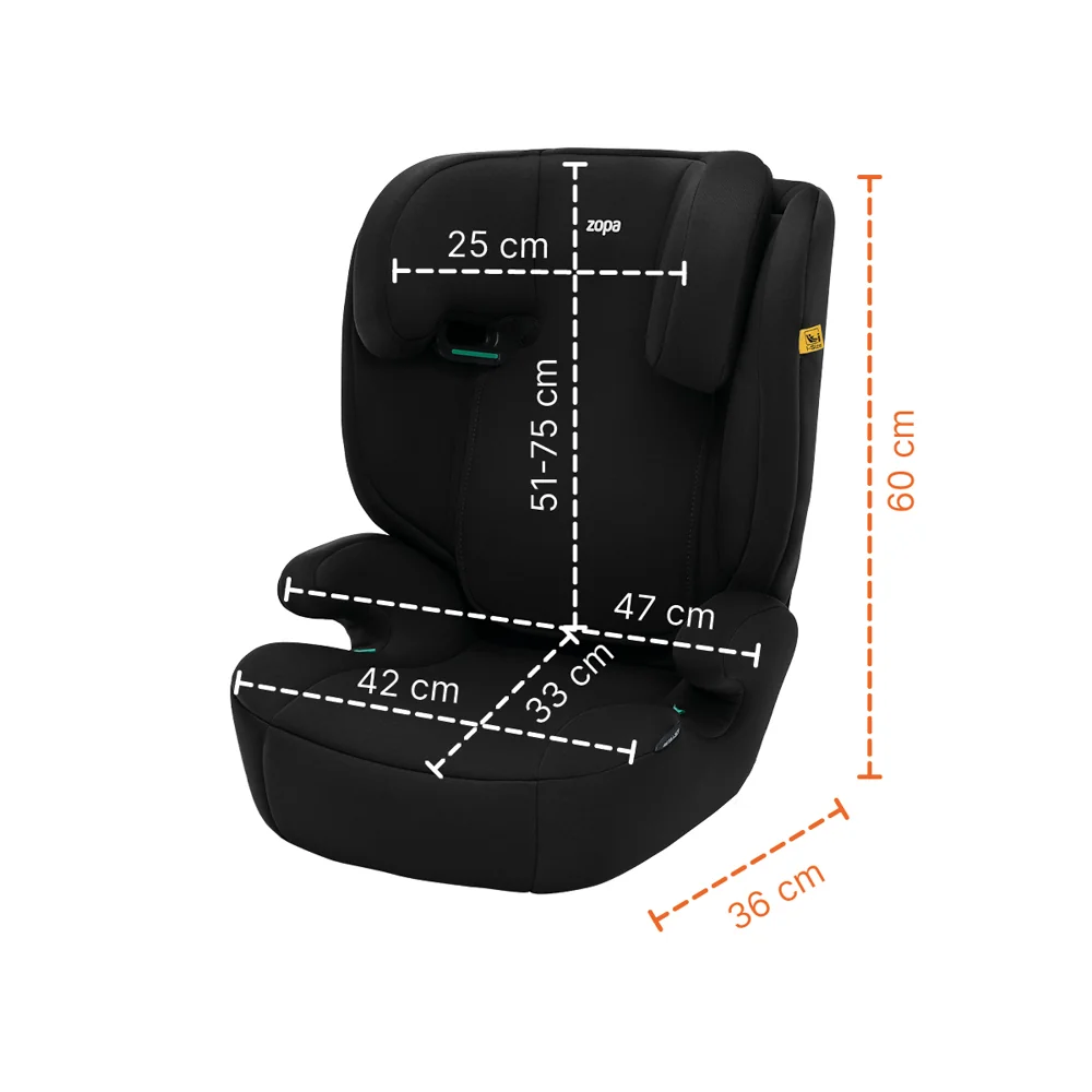 Zopa Autosedačka Beta i-Size, Grey 2