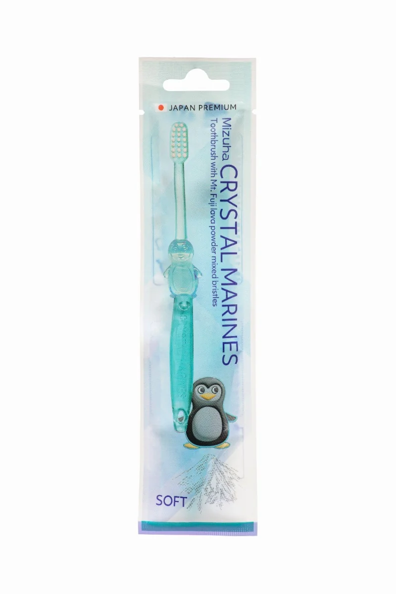 Mizuha Crystal Marines Soft dětský zubní kartáček 1 ks mix zvířátek
