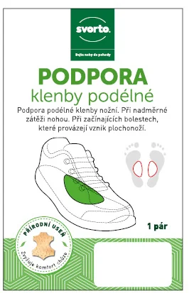 Svorto 045 Podpora klenby podélné S+V vel. 28–31 1 pár