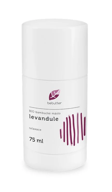 Bebutter BIO Bambucké máslo levandule 75 ml