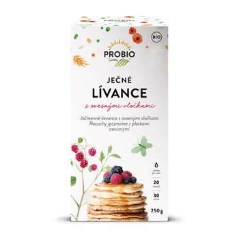 PROBIO Lívance ječné s ovesnými vločkami BIO 250 g