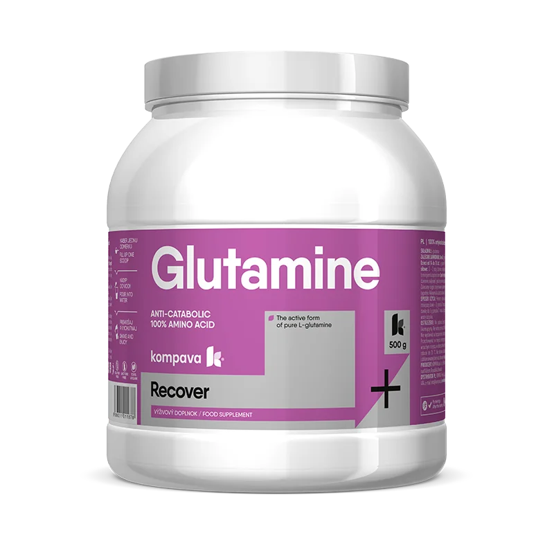 KOMPAVA Glutamin prášek 500g
