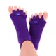 HappyFeet Adjustační ponožky Purple vel. M 1 pár